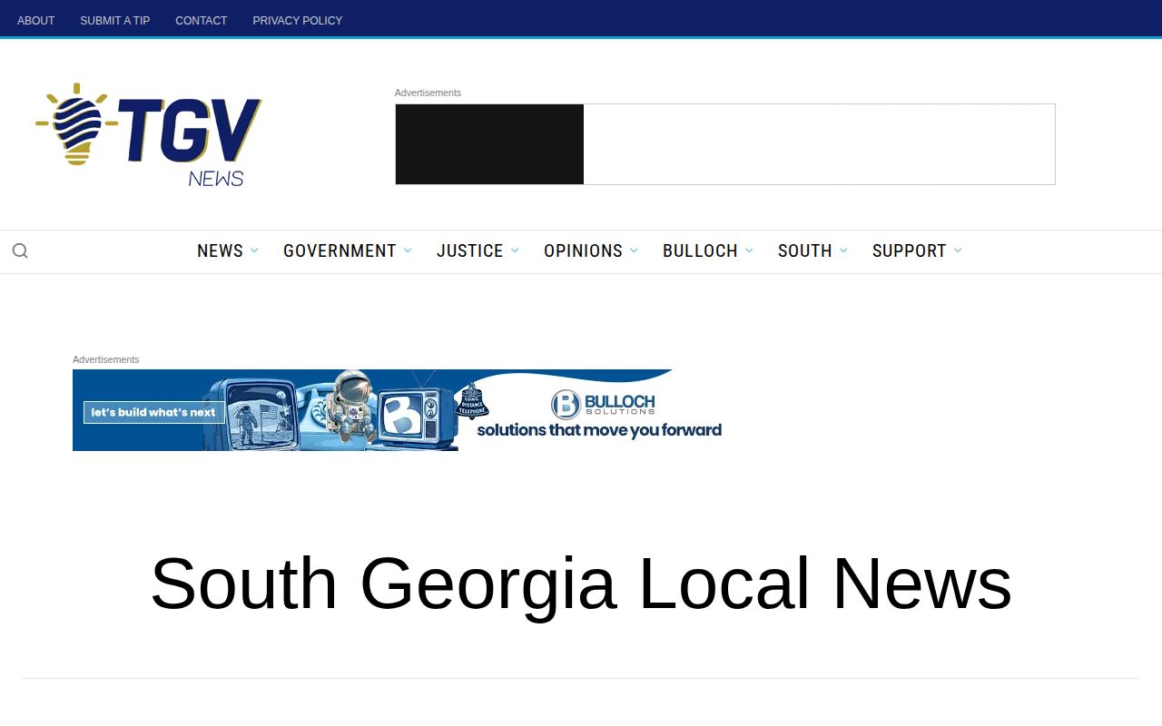 Georgia Virtue South Georgia regional crime reporting that can mention Wheeler County cases